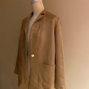 Andrew Marc Ladies Blazer size Small Camel